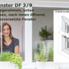 Drehramen für Fenster DF 3/9