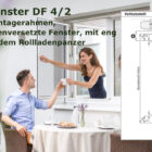 Drehramen für Fenster DF 4/2 für flächenversetzte Fenster