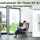 Fliegengitter Drehrahmen für Türe DT 3/3
