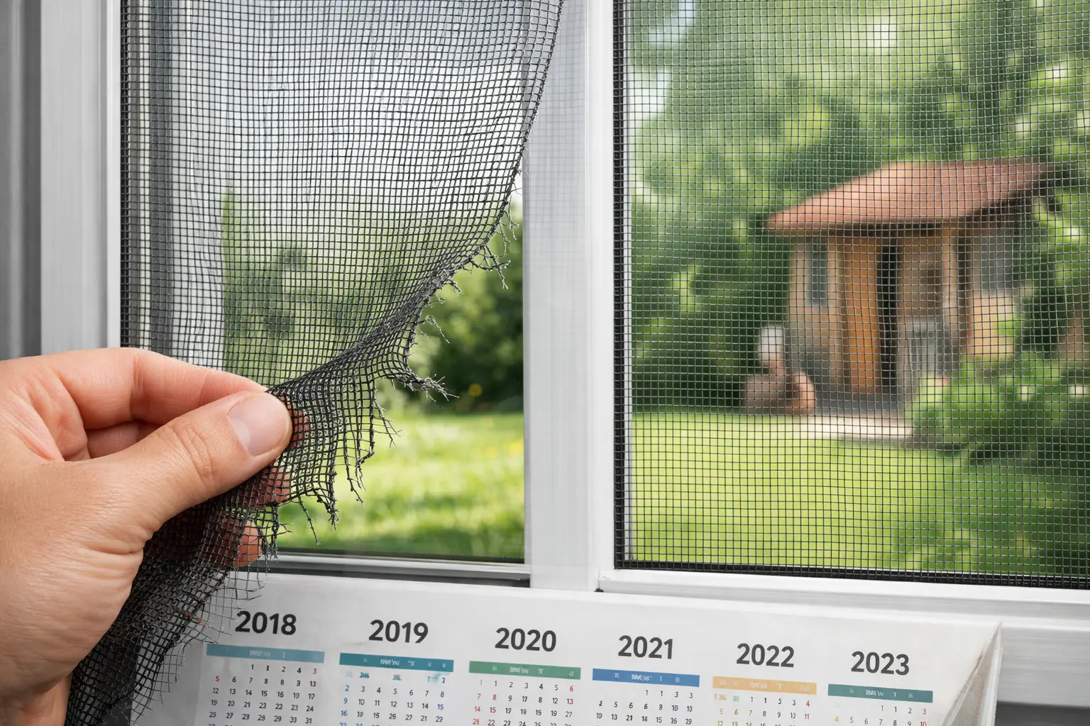 Wie lange halten Fliegengitter realistisch?