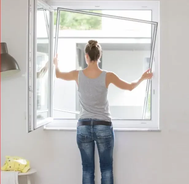 Fliegengitter montieren