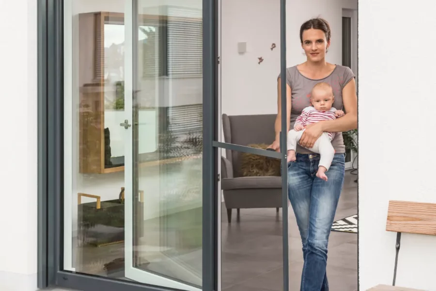 Insektenschutz Pendeltür