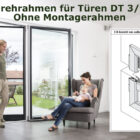 Fliegengittertüre Drehrahmen DT 3/1