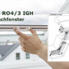 Insektenschutz-Rollo 4/3 IGH Dachfenster