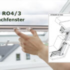 Insektenschutz Rollo 4/3 Dachfenster