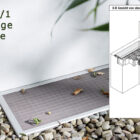 Lichtschachtabdeckung Lisa 4-seitige Auflage