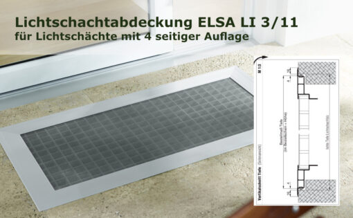 Lichtschachtabdeckung RESI LI 3/11