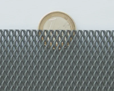 Streckmetall Dunkelgrau