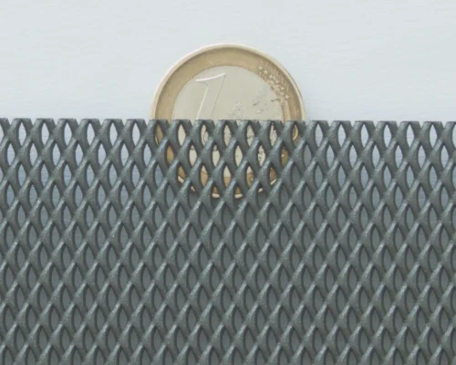 Aluminium-Streckmetall Dunkelgrau
