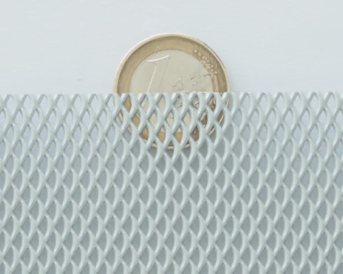 Aluminium-Streckmetall Silbergrau