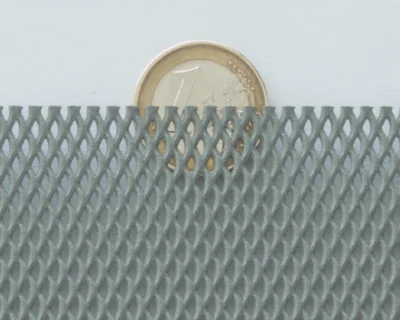 Streckmetall Mittelgrau