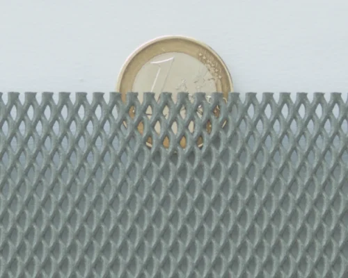 Aluminium-Streckmetall Mittelgrau