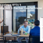 Schiebetüre ST 3/1 einfache Laufschiene
