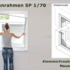 Spannrahmen SP 1/70 mit Klemmschrauben Mauerleibung