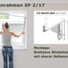 Spannrahmen SP 2/17 drehbare Winkellaschen
