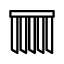Plissee Icon