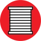 Sichtschutzplissee Icon